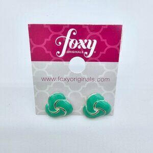 Women's Earrings Mint Green by Foxy Originals
